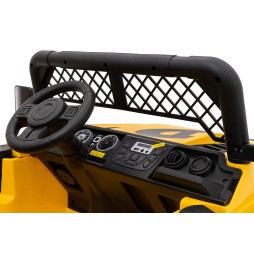 Geoland Power Off-Road Car for 2 Kids Yellow