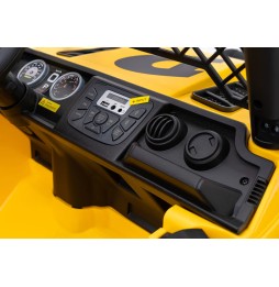 Geoland Power Off-Road Car for 2 Kids Yellow