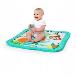 Bright Starts Zig Zag Safari Play Mat 3-in-1