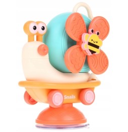 2x Sensory Snail Toy with Spinner