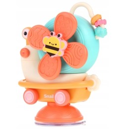 2x Sensory Snail Toy with Spinner