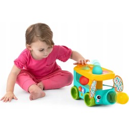 Bright Starts Safari Bus Toy with Balls