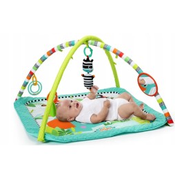 Bright Starts Zig Zag Safari Play Mat 3-in-1