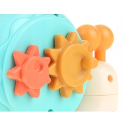 2x Sensory Snail Toy with Spinner