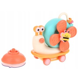 2x Sensory Snail Toy with Spinner