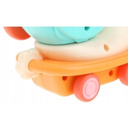 2x Sensory Snail Toy with Spinner