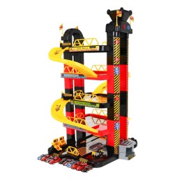 5-Level Kids Parking Garage with Cars and Elevator