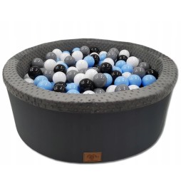 Soft Gray Ball Pit with 200 Balls