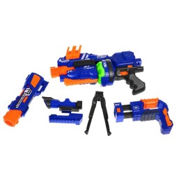 Modular Toy Gun for Kids Blaze Storm 8+ Foam Balls