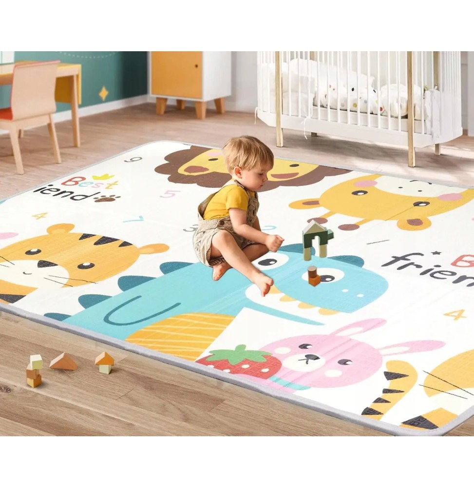 Reversible Foam Educational Mat 150x200 cm