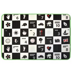 Educational Contrast Foam Mat 100x150 cm