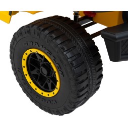 Mașină off-road Geoland Power pentru 2 copii galben