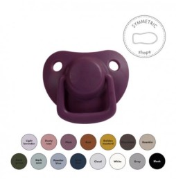 Filibabba Silicone Pacifiers 2 pcs 0m+ Plum