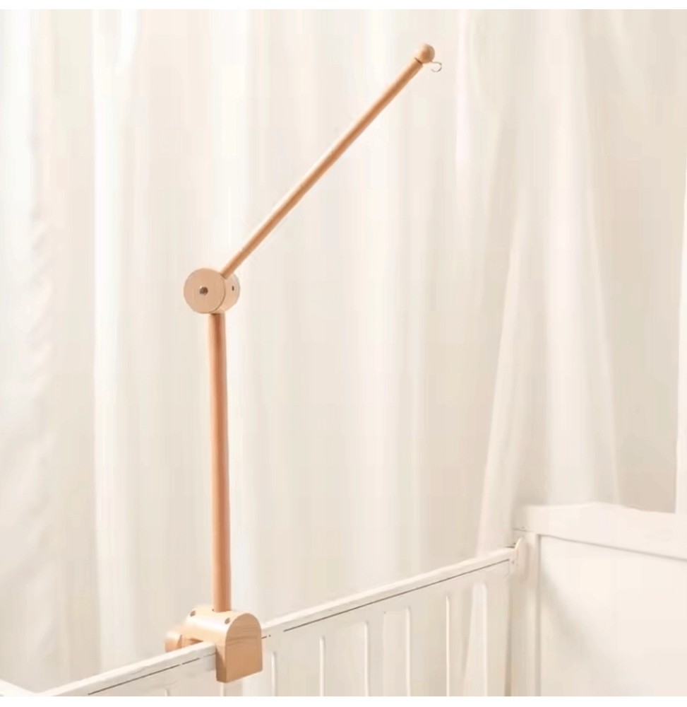 Wooden Mobile Holder for Cribs