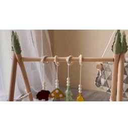 Wooden Gym Stand for Infants