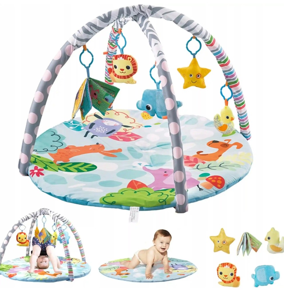 5-in-1 Interactive Play Mat for Infants