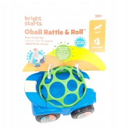 Bright Starts Oball Rattle & Roll Race Car Toy