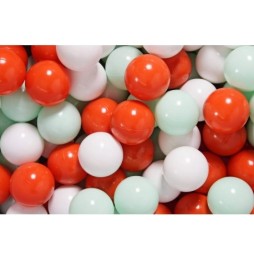 Meowbaby Set of 300 Plastic Balls for Dry Pools