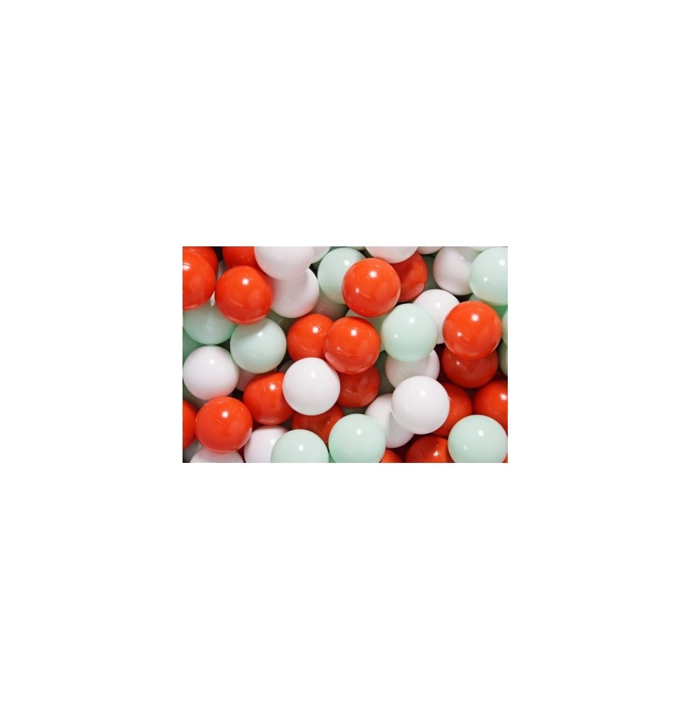 Meowbaby Set of 300 Plastic Balls for Dry Pools