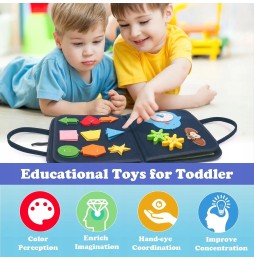 Sensory Board for Kids with 20 Functions