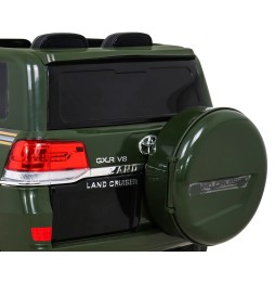 Green Toyota Land Cruiser Battery Car with Remote