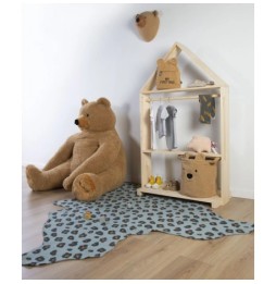 Childhome felt bear head wall decoration