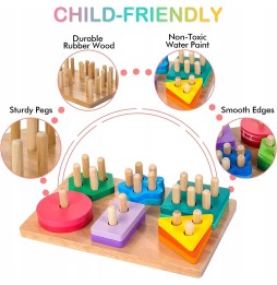 Montessori Cylinder Puzzles for Kids