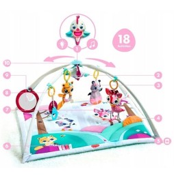 Tiny Love Princess World Play Mat Pink