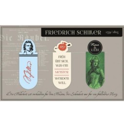 Friedrich Schiller Magnetic Bookmarks - Moses