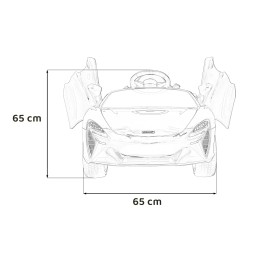 McLaren Artura dla dzieci na akumulator z pilotem 4x4