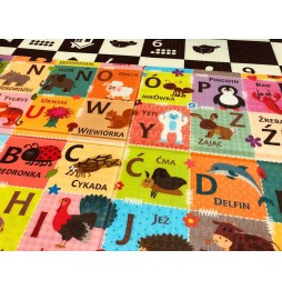 Reversible Foam Mat with Alphabet