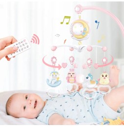 Crib Mobile with Music Box and Remote Control