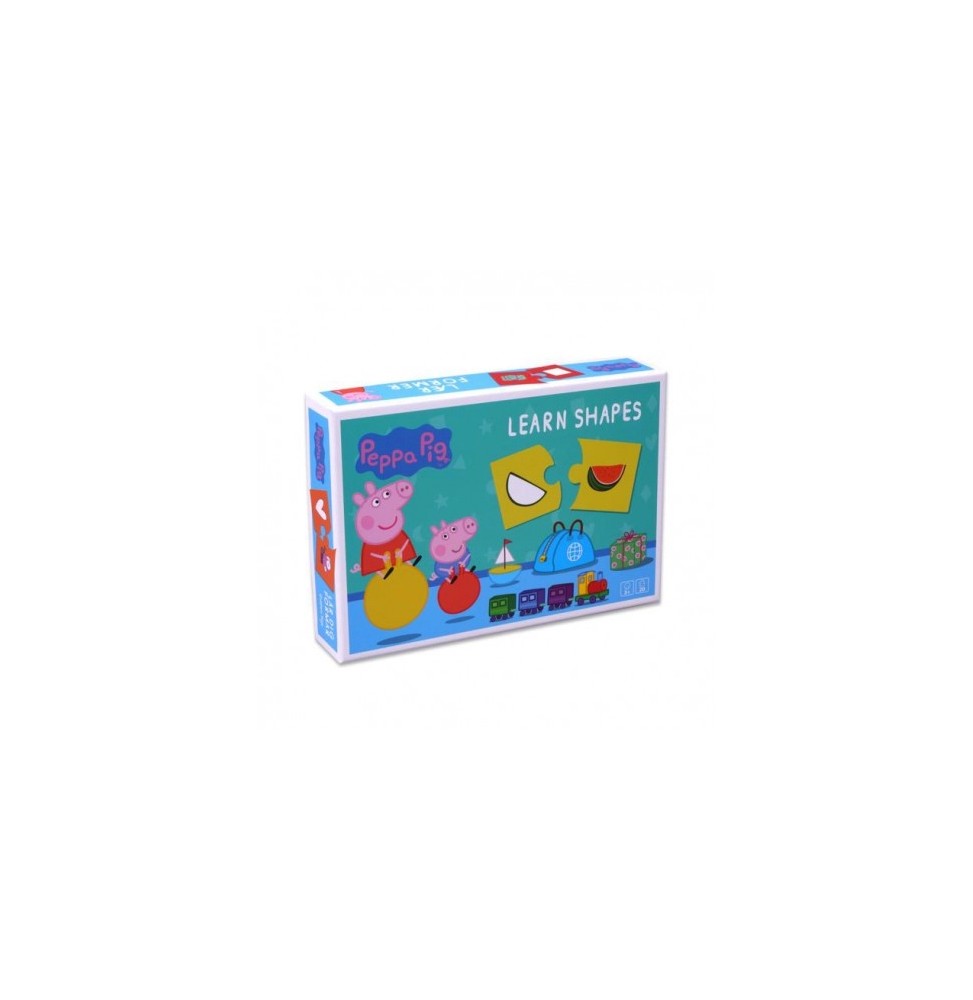 Learning Shapes Puzzle Set, 10 Puzzles, 20 Pieces