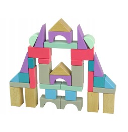 Educational Wooden Toy 55 Pieces for Kids