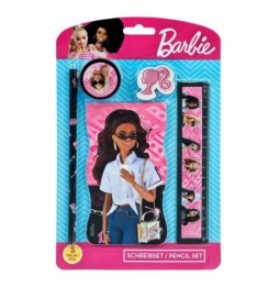 5-Piece School Supplies Set with Barbie Theme