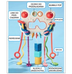 Sensory Teething Crab for Infants