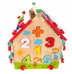 Wooden Montessori House for Kids