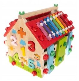 Wooden Montessori House for Kids