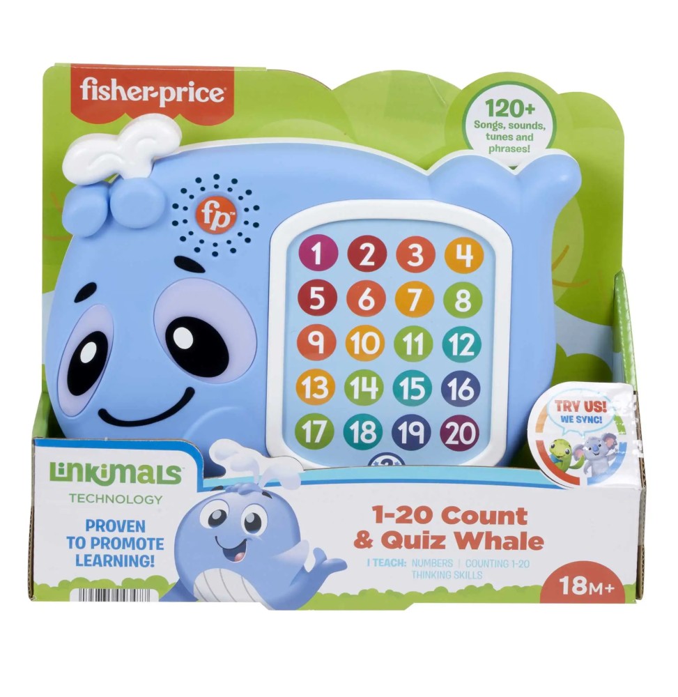 Balena Interactivă Linkimals Fisher-Price