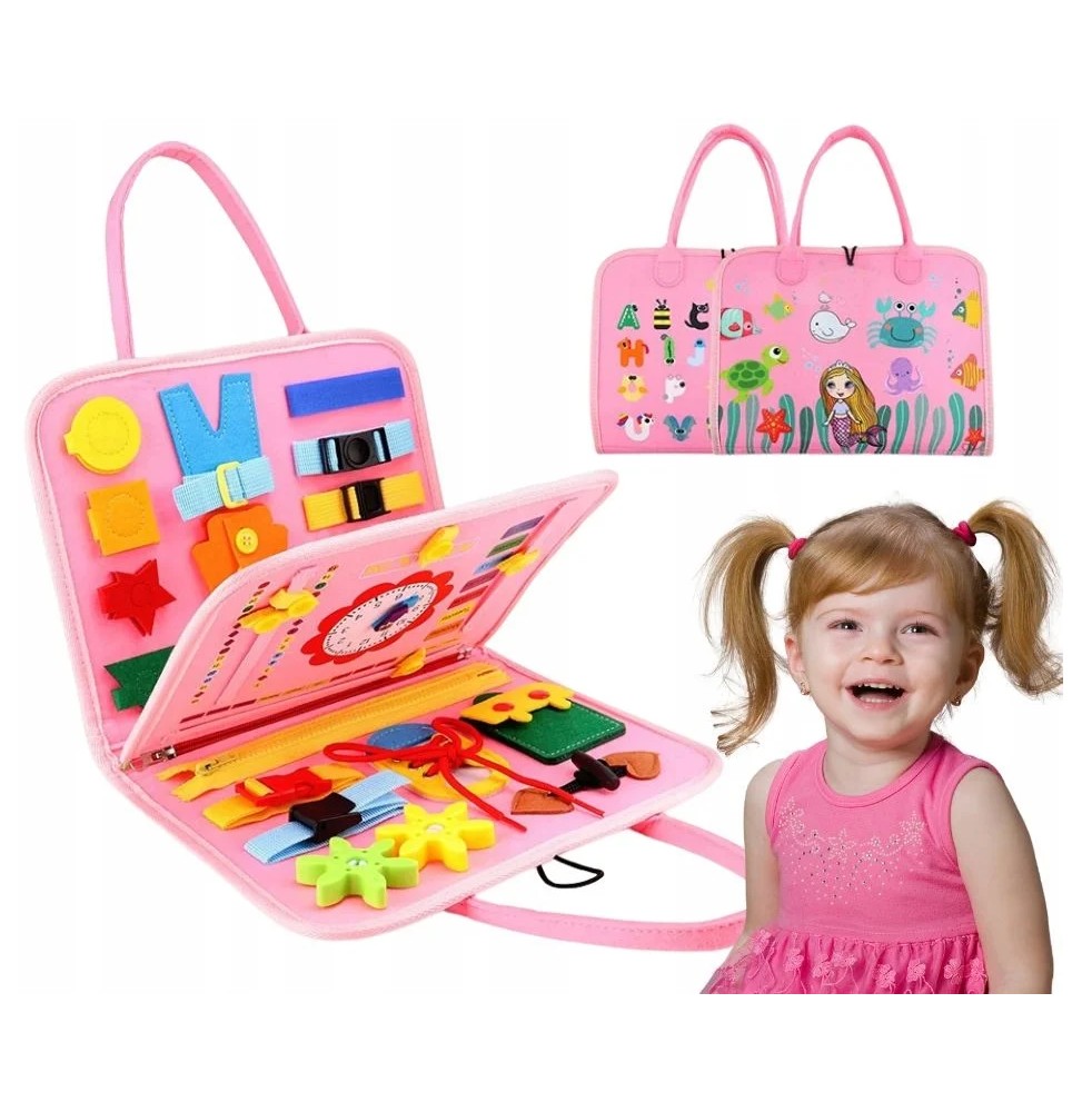 Tablica manipulacyjna Montessori dla dzieci