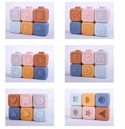 Soft Rubber Sensory Blocks for Kids