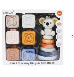 Soft Rubber Sensory Blocks for Kids