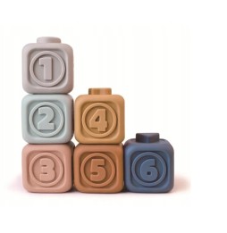 Soft Rubber Sensory Blocks for Kids