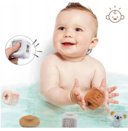 Soft Rubber Sensory Blocks for Kids