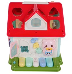 Interactive Toy House with Piano for Kids