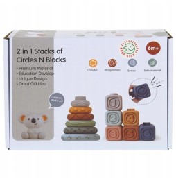 Soft Rubber Sensory Blocks for Kids