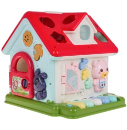 Interactive Toy House with Piano for Kids