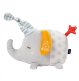 Elephant Plush Toy and Night Light for Kids