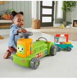 Tractor educațional Fisher-Price 4 în 1