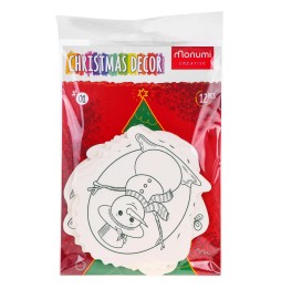 Set of 12 Christmas Ornaments Coloring Pages